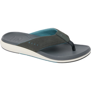 2026 Reef Mens Cushion Norte Sandals CJ9047 - Grey / Blue / Offwhite